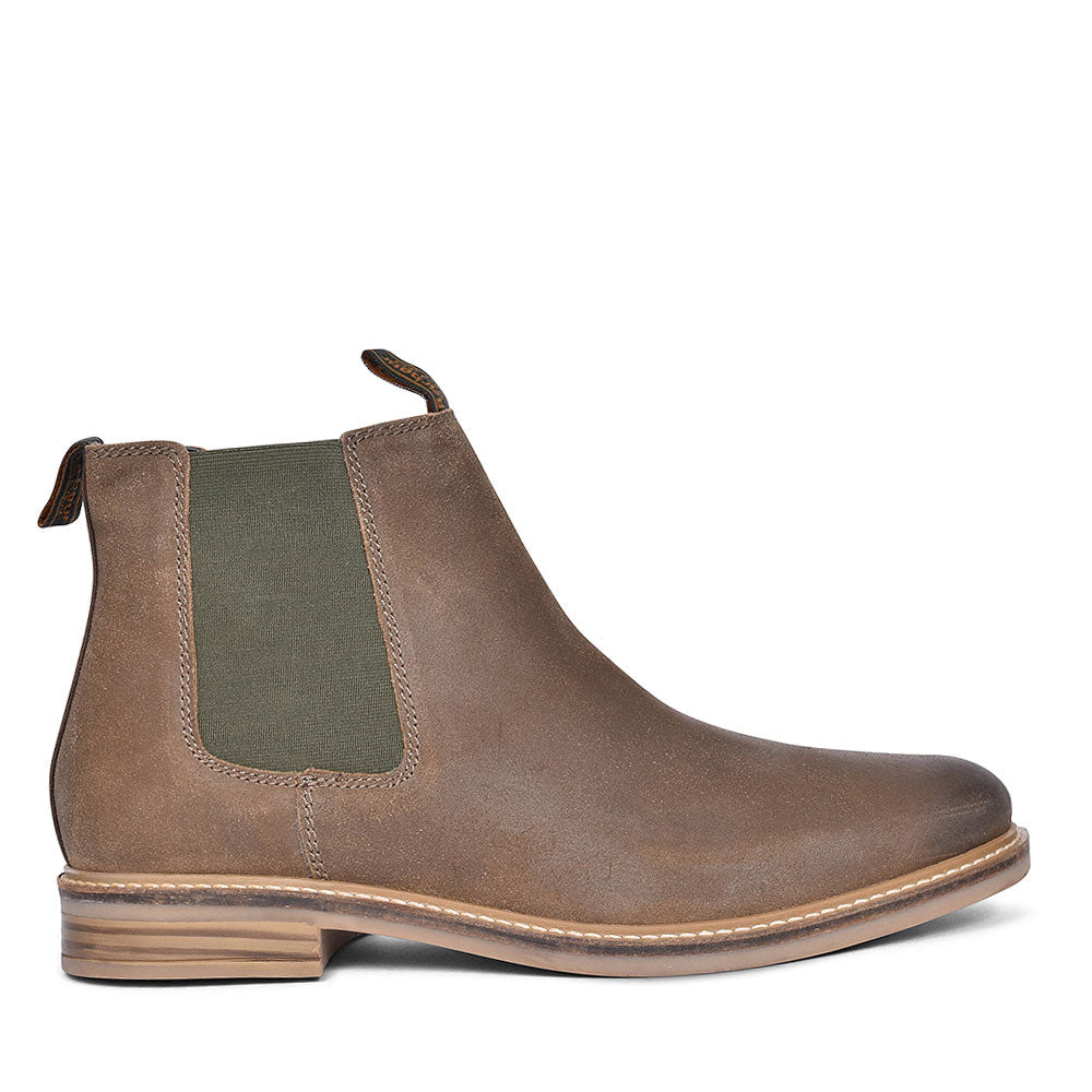 BARBOUR MENS FARSLEY CHELSEA BOOT in BROWN