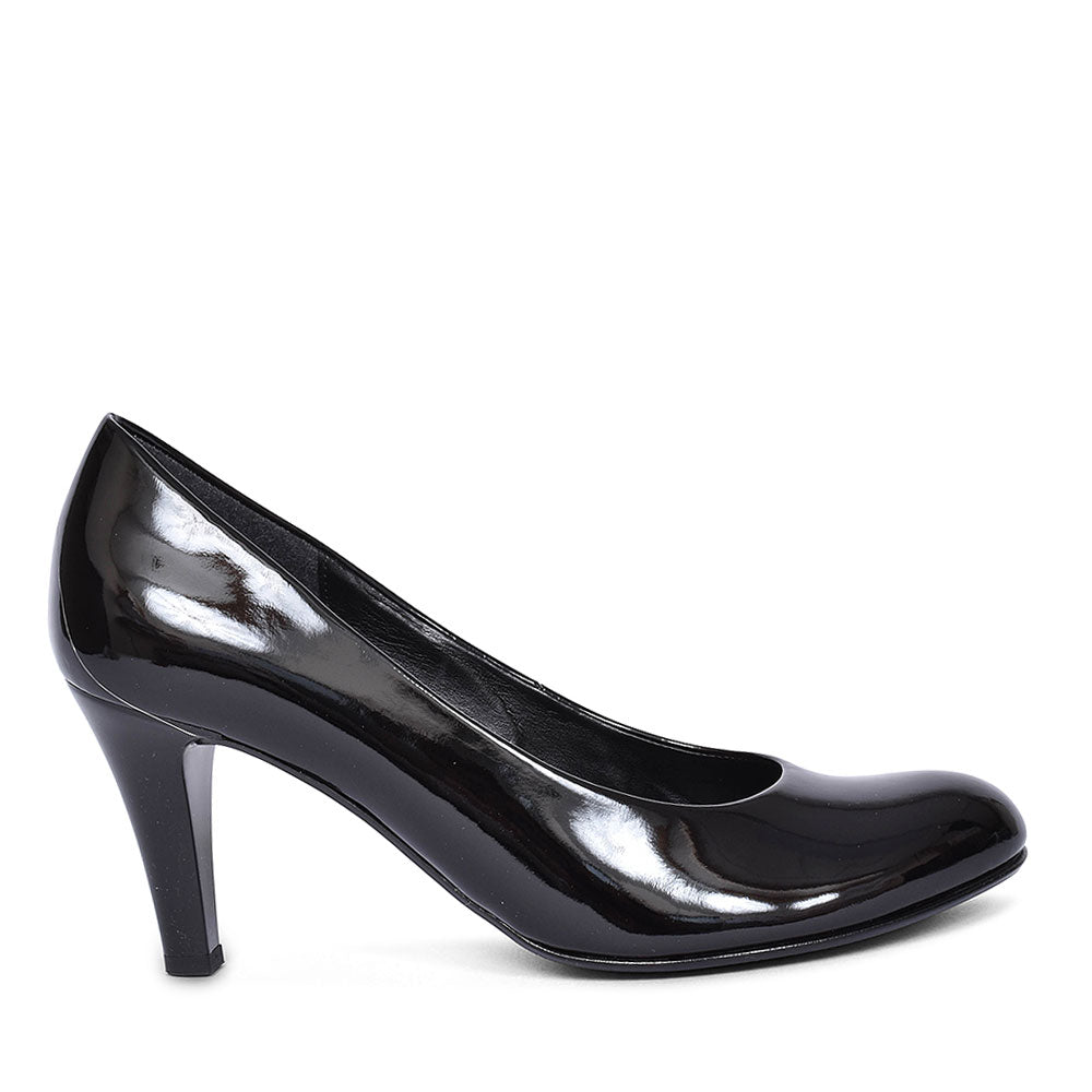 GABOR HIGH HEEL COURT SHOE FOR WOMEN in BLACK
