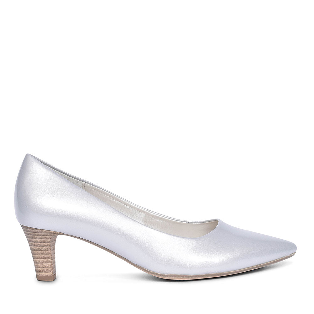 250 Point Toe Mid Heel For Women In Grey