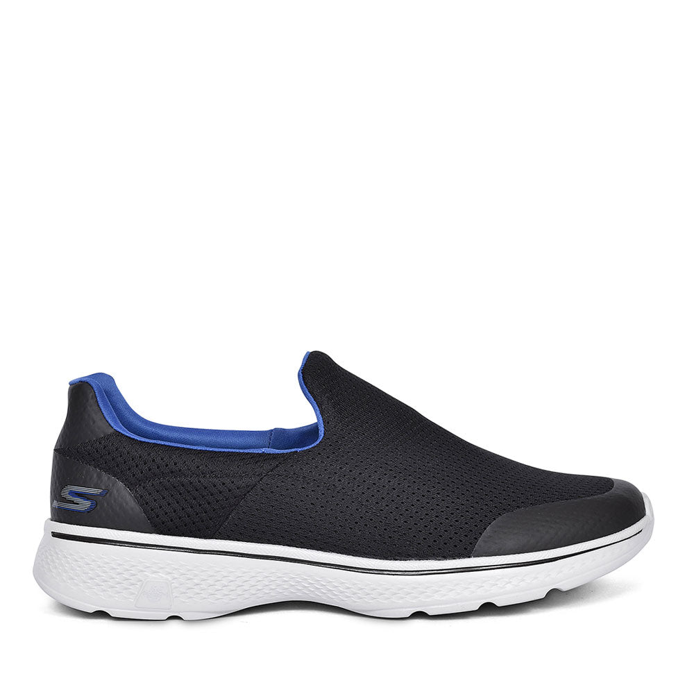 SKECHERS GO WALK 4 INCREDIBLE SHOE FOR MEN in BLACK