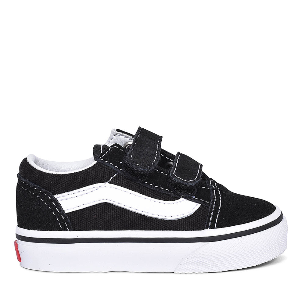 VANS OLD SKOOL V TRAINERS FOR BOYS in BLACK