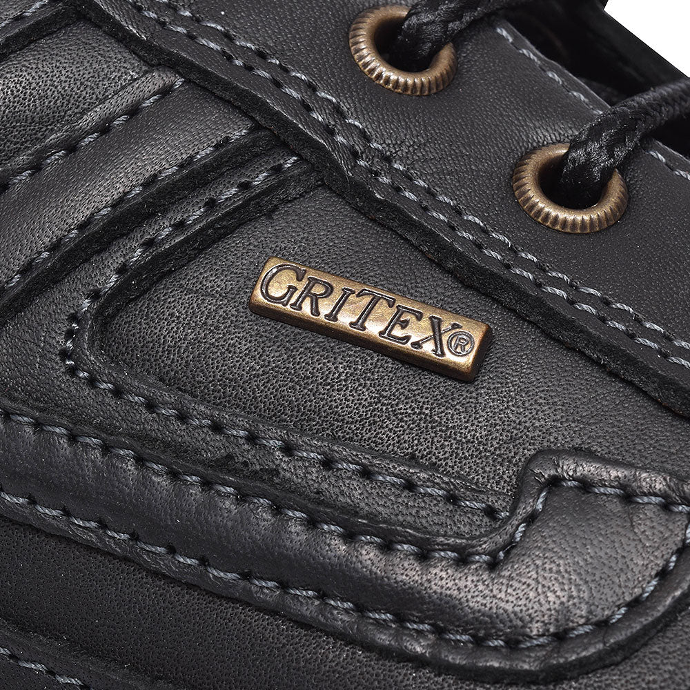 Bmg061 Airwalker Lace Up Shoe For Men In Black