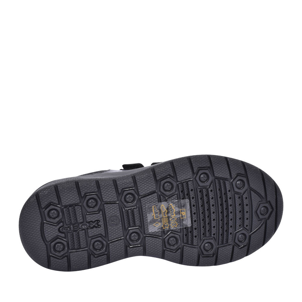 Boys J847sf Riddock Velcro Shoe In Black
