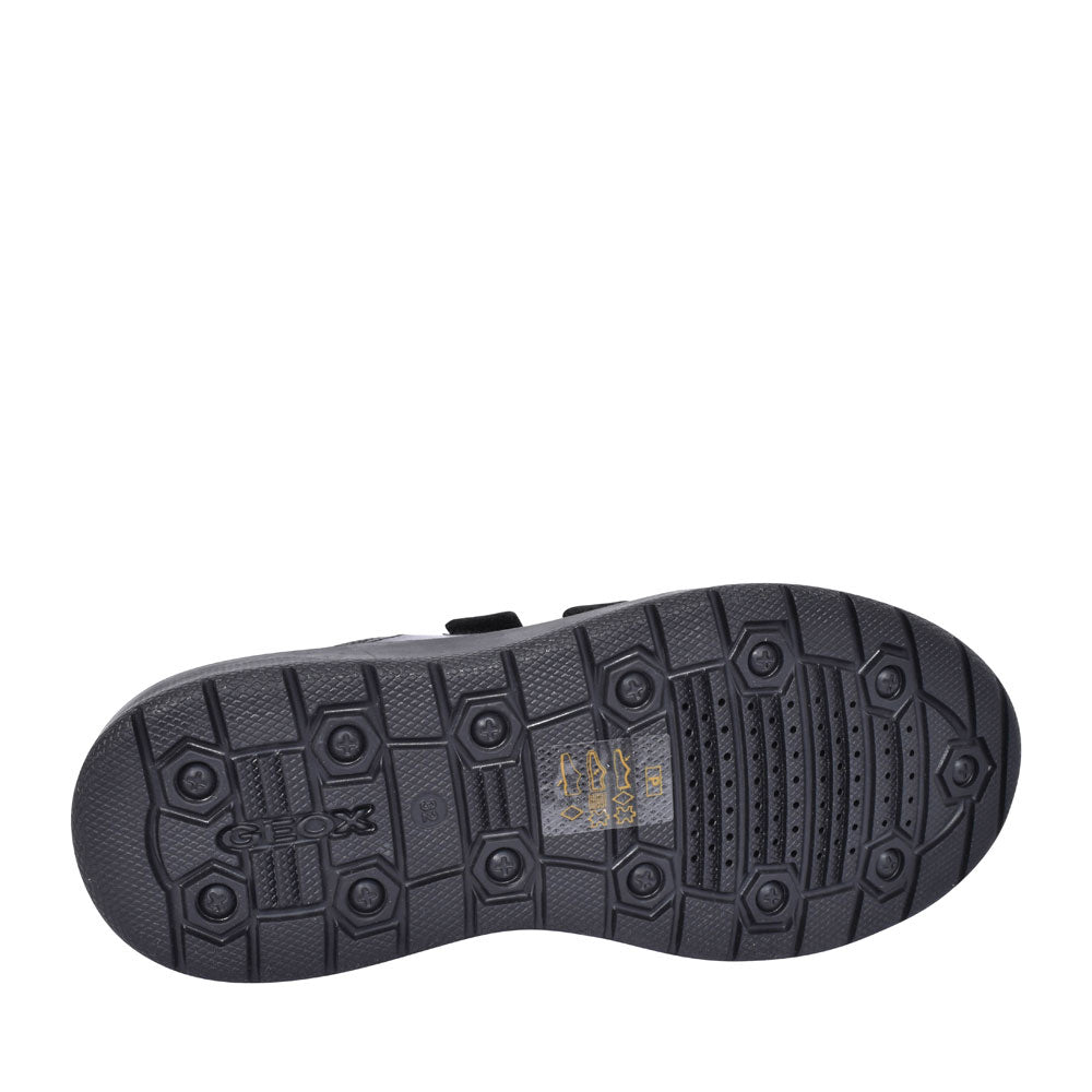 J847sf Riddock Velcro Shoe For Boys In Black