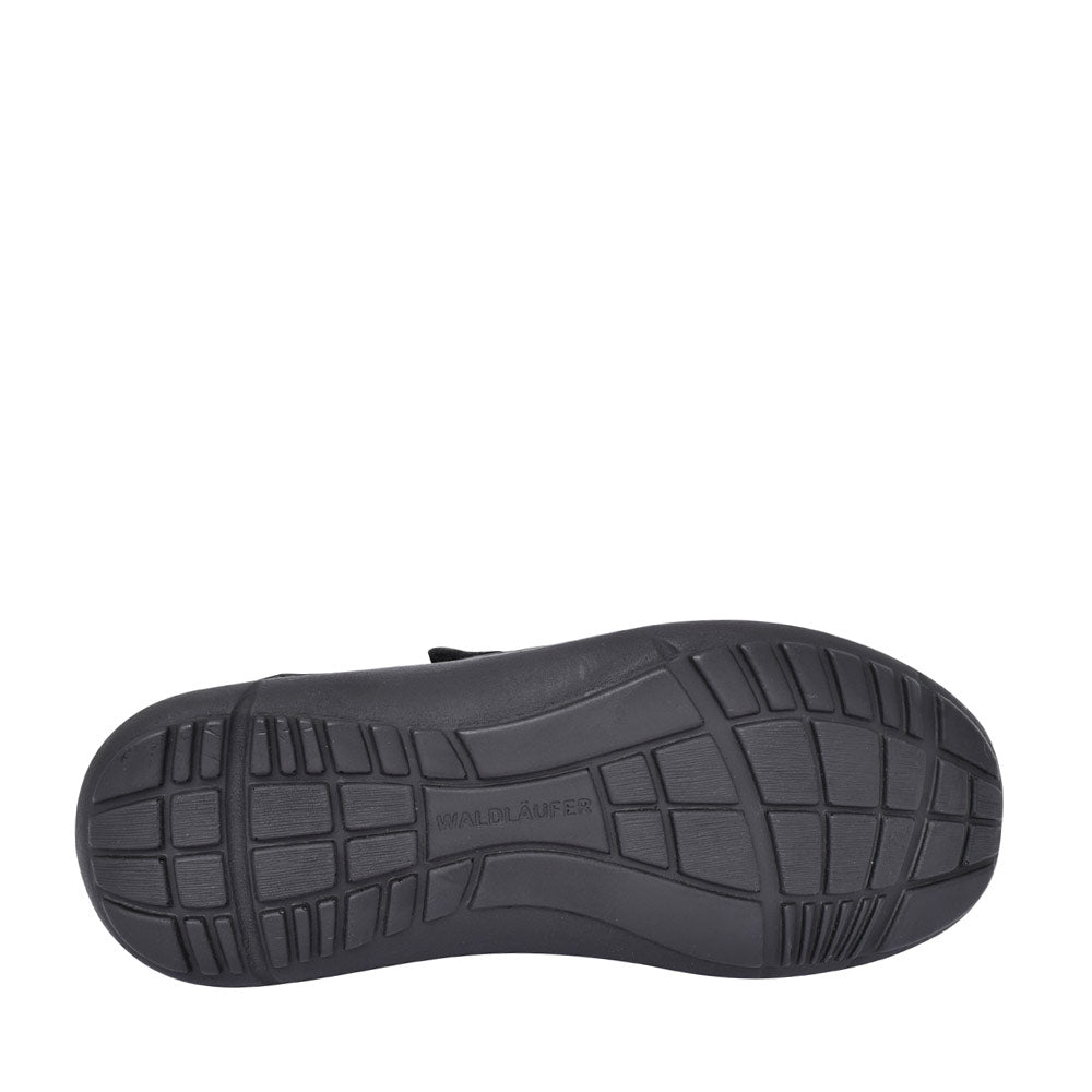 Mens 478301 Herwig H Fit Velcro Shoe In Black