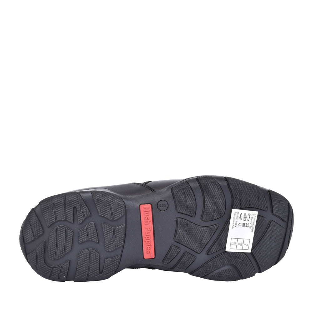 Boys Bespoke Slip On Shoe In Black