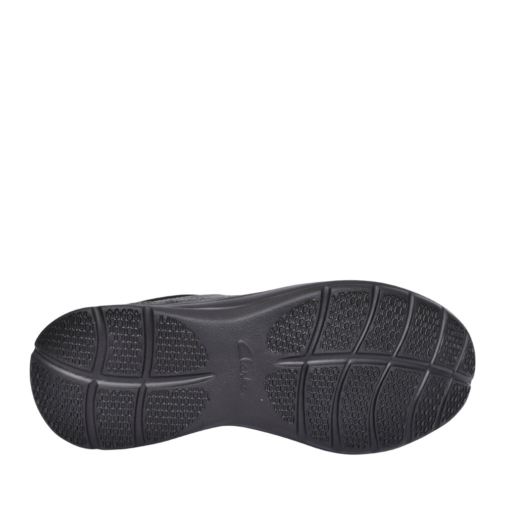 Mens Cotrell Free Leather G-fit Slip-on Shoe In Black