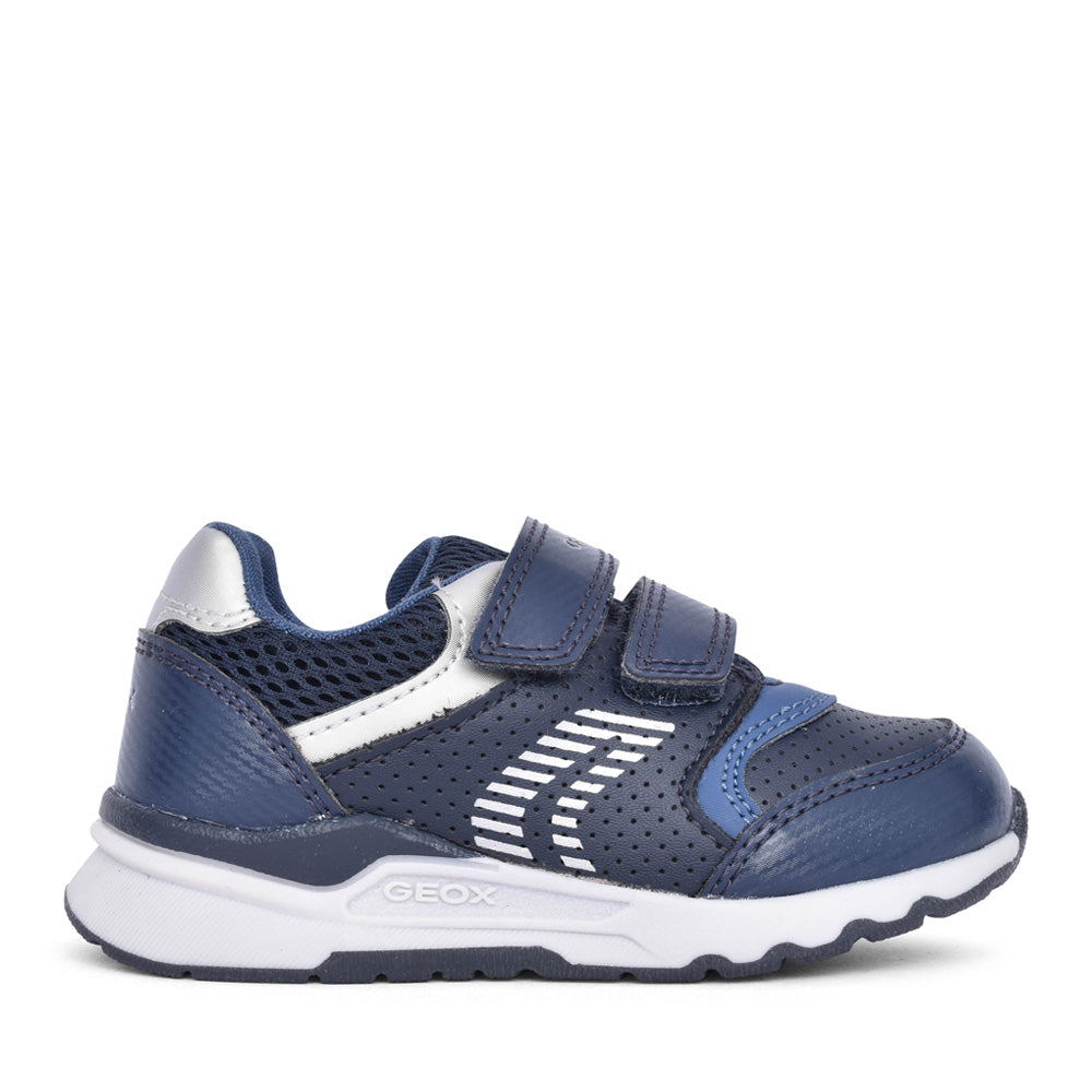 Boys B264ya Pyrip Velcro Trainer In Navy