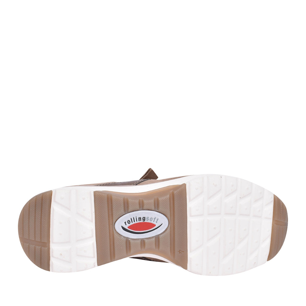 Ladies Haley 96.978 Laced Trainer In Cream