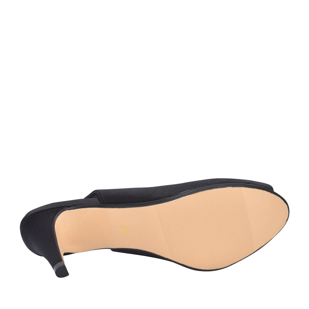 Ladies Flr039 Ankara Sling-back Heel In Black
