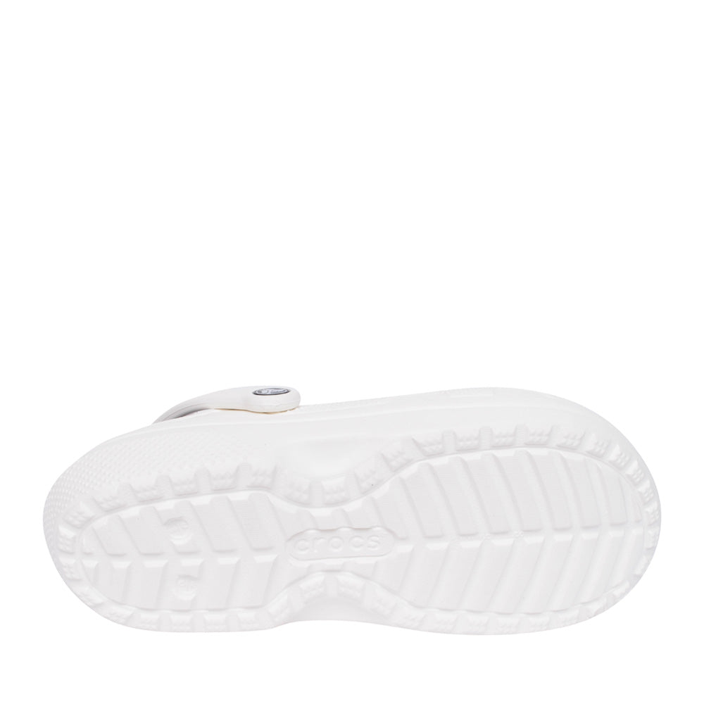 Unisex 203591 Classic Fuzz-lined Clog In White