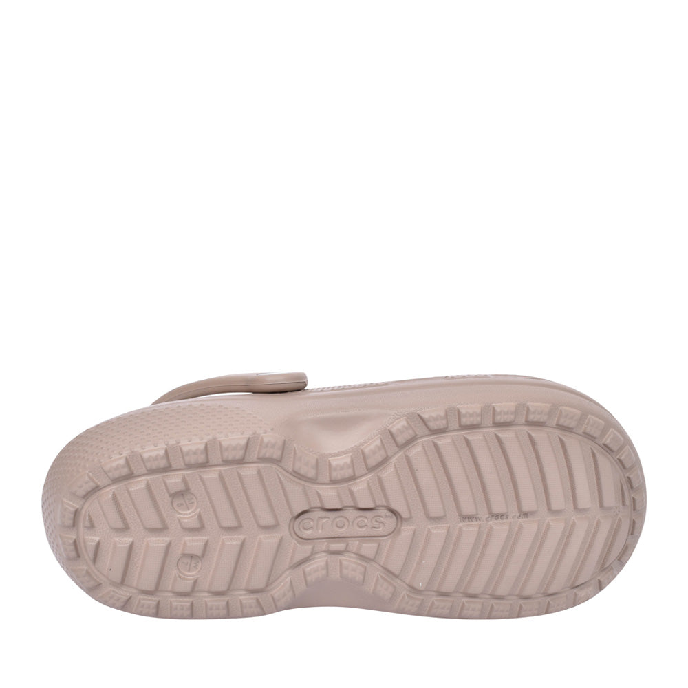 Unisex 203591 Classic Fuzz-lined Clog In Taupe