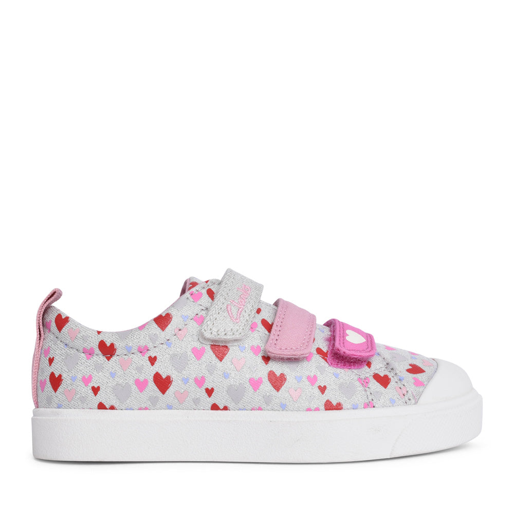 Girls City Vibe K Cotton Canvas Shoe In Kids G Fit