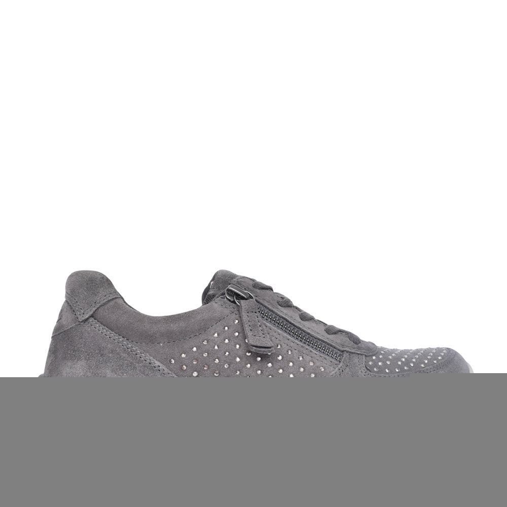 Ladies 36.968 Fantastic Laced Trainer In Grey