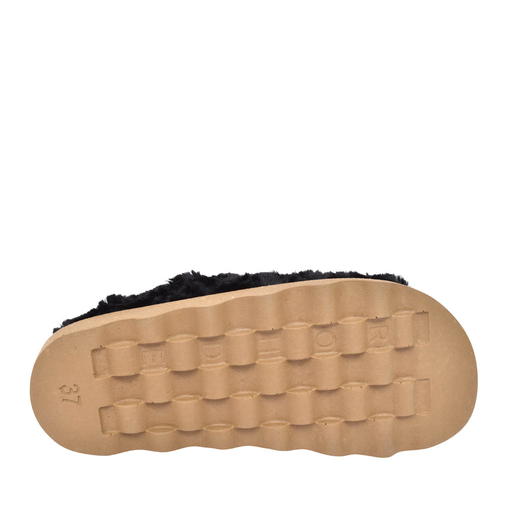 Ladies 6118 Mule Slipper In Black