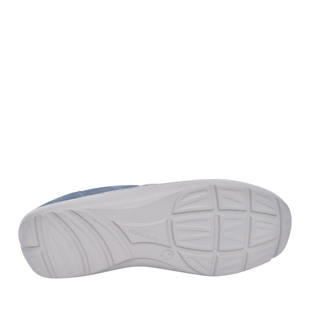 Ladies 496h31 Henni H-fit Velcro Shoe In Denim