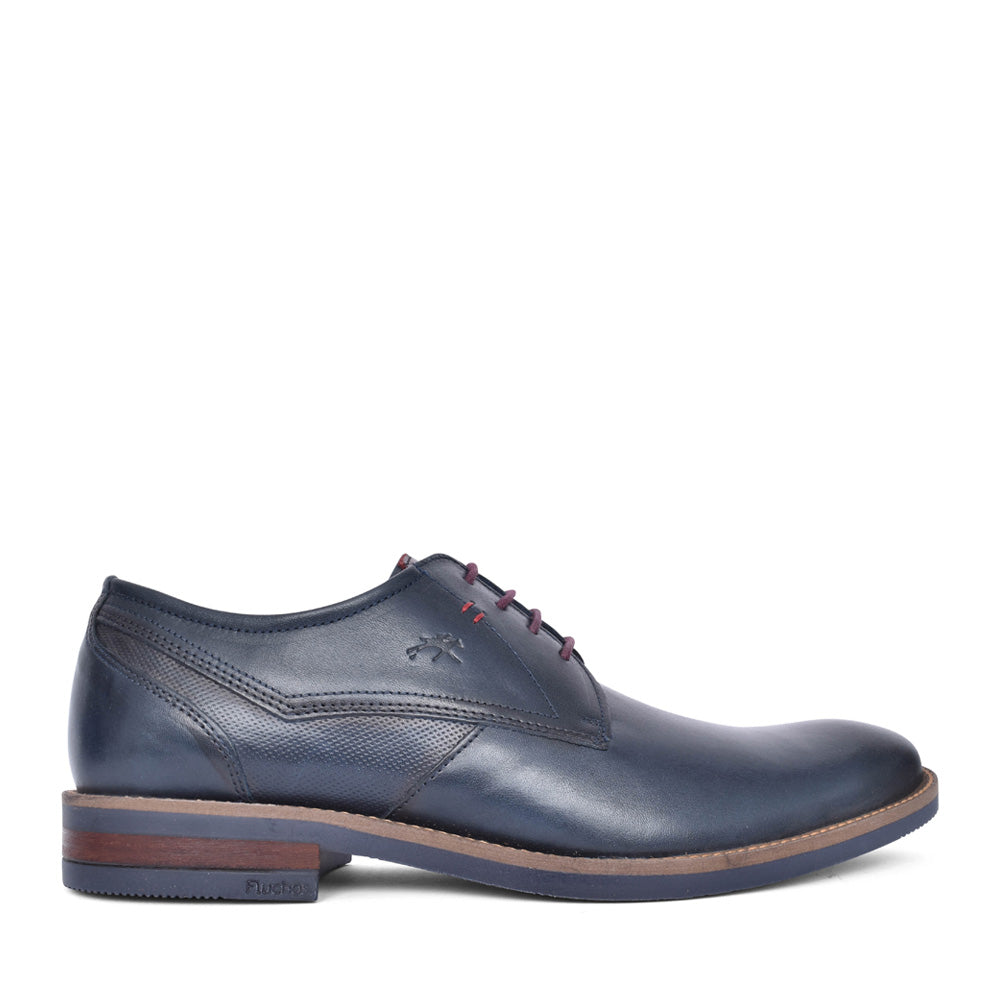 Mens F1626 Theo Laced Shoe In Navy
