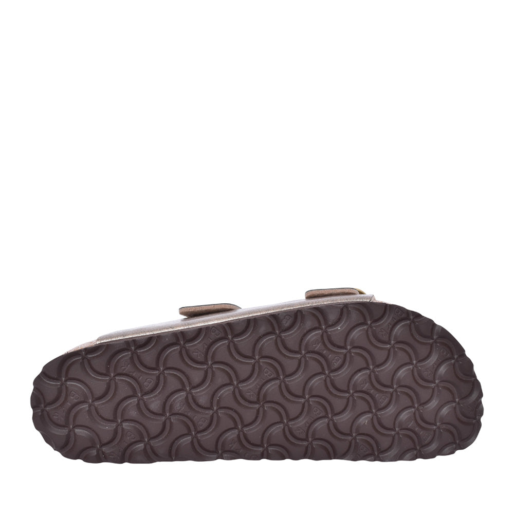 Ladies 1020882 Arizona Double Strap Mule In Taupe