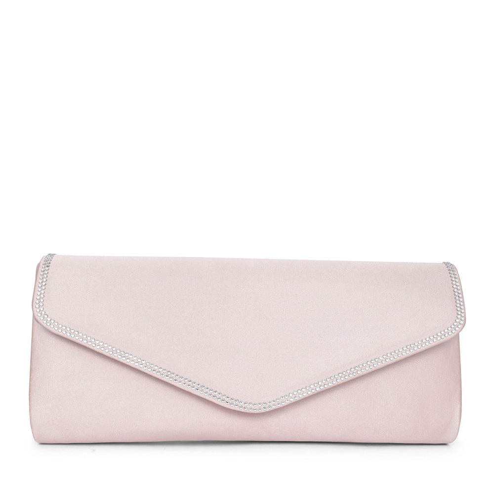 Ladies Tatiana Zlr063 Clutch Bag In Nude