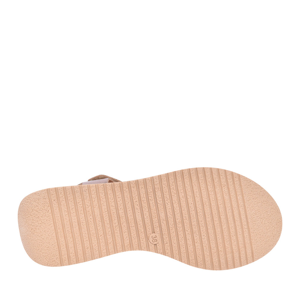 Ladies 5411 Velcro Sandal In Copper