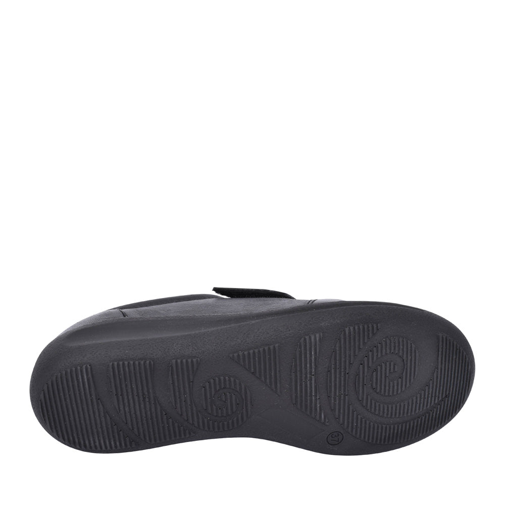 Ladies Lapland 2v Velcro Shoe In Black