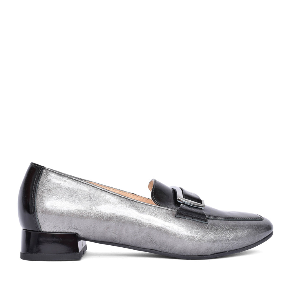 Ladies 6427 G-fit Loafer In Grey Patent