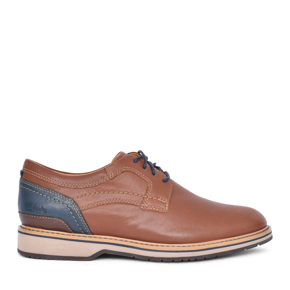 Mens Monahan Plain G-fit Laced Shoe In Tan