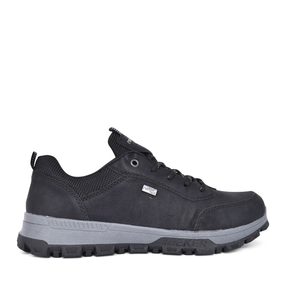 Mens 35503 Tex Laced Trainer In Black