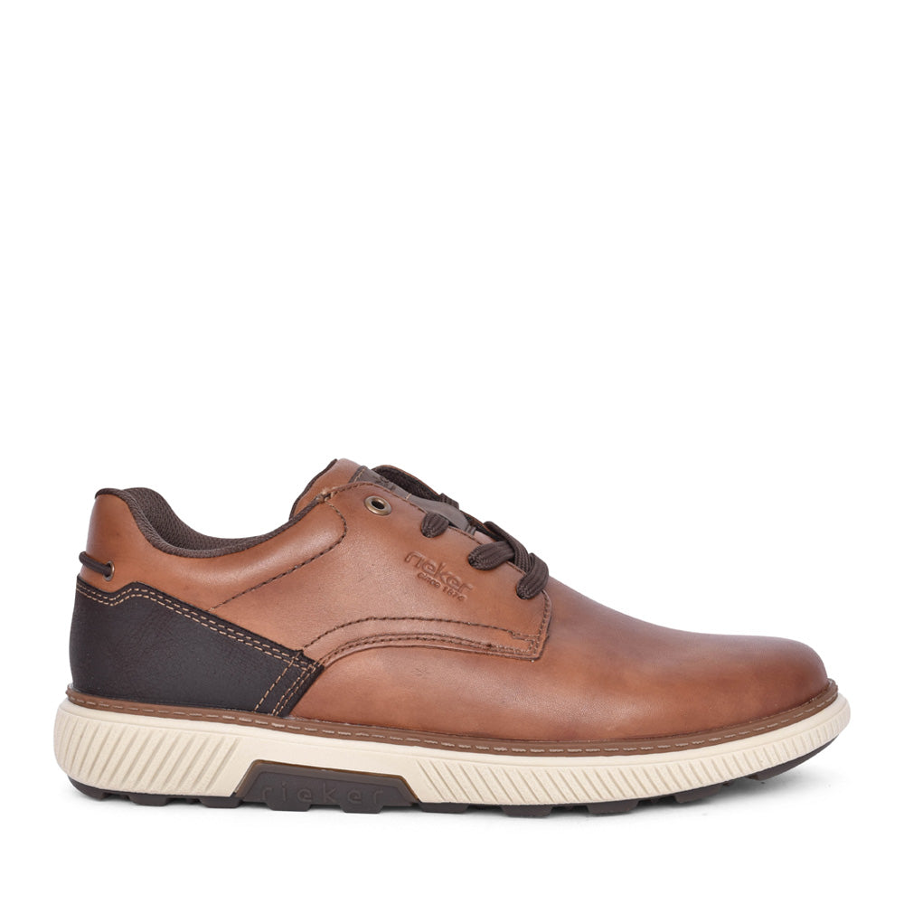 Mens B3313 Laced Shoe In Brown