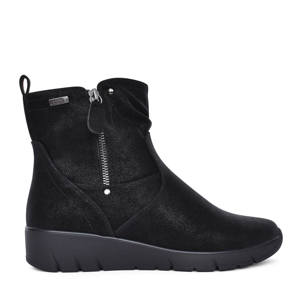 Ladies 8-26467 Ankle Boot In Black
