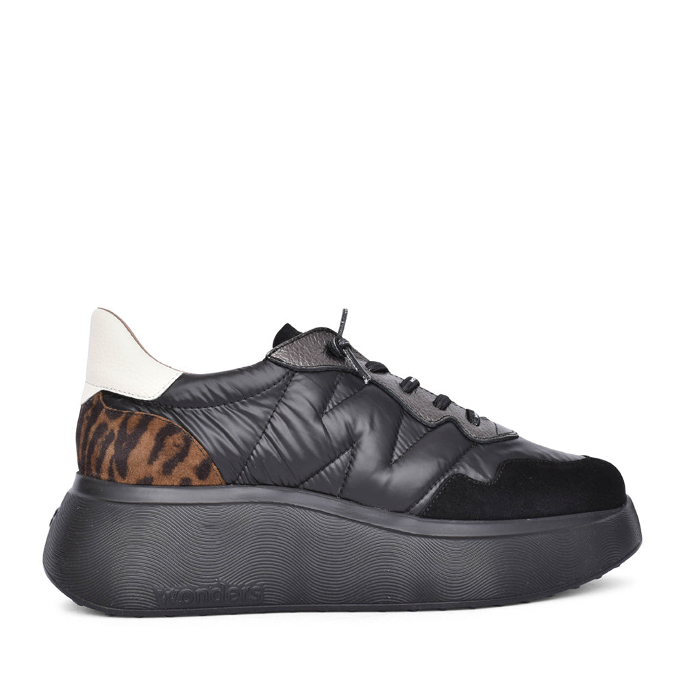 Ladies A-3610 Platform Trainer In Black