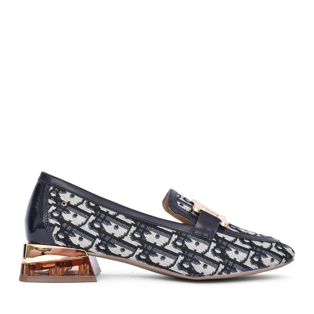 Ladies Laocai Loafer In Cobalt