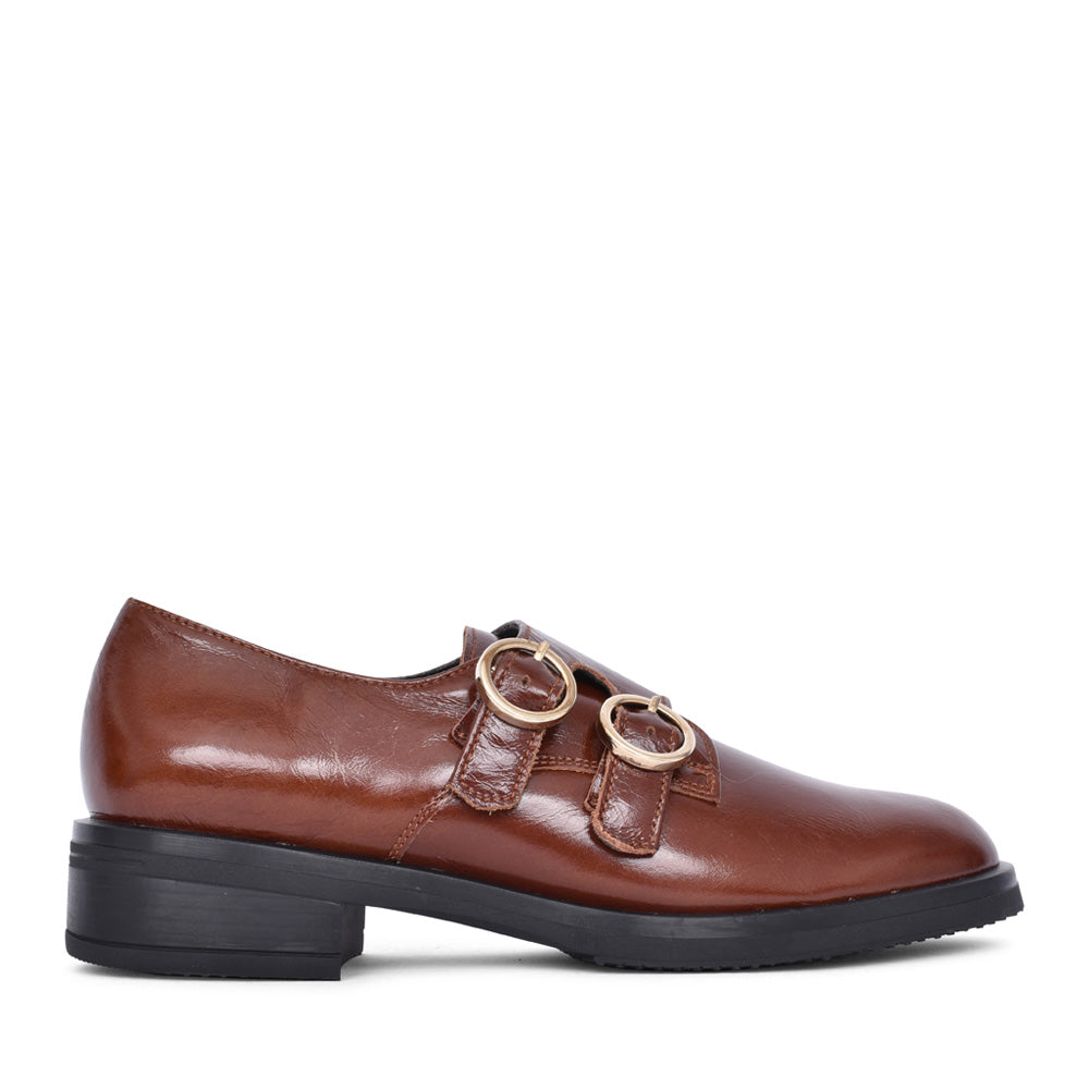 Ladies 8383 Slip-on Shoe In Brown