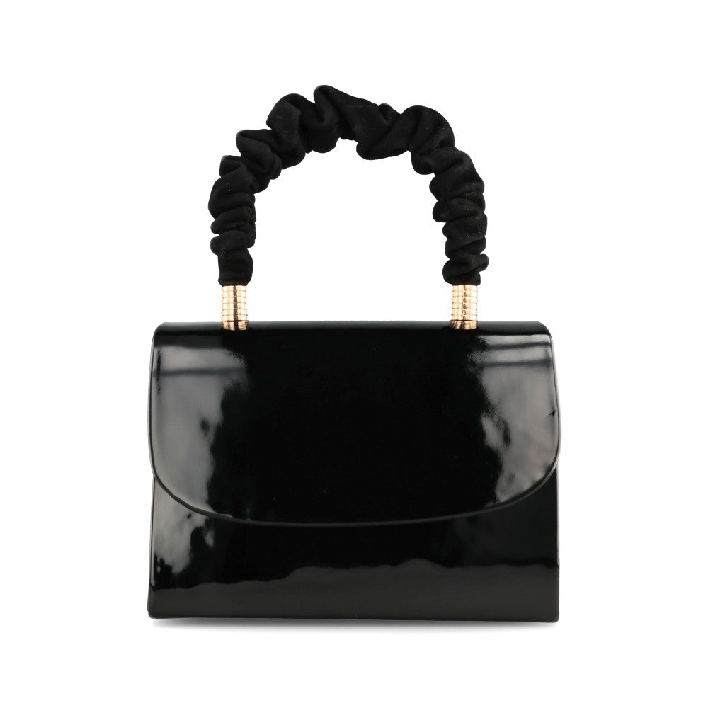 Ladies T37 Sl8338 Handbag In Blk Patent