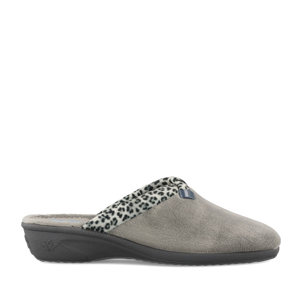 Ladies Michelle Kla007 Mule Slipper In Grey