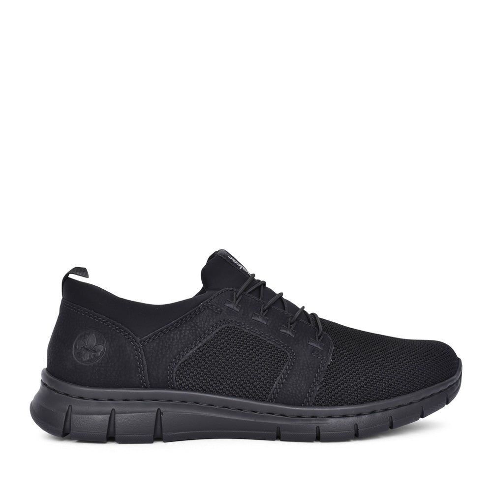 Mens B7796 Slip-on Trainer In Black