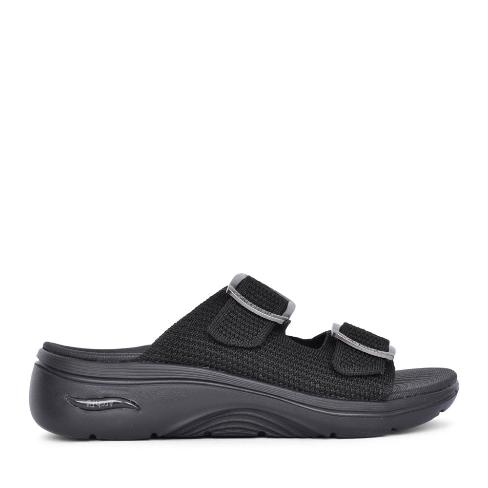 Ladies 140871 Go Walk Arch Fit Mule In Black