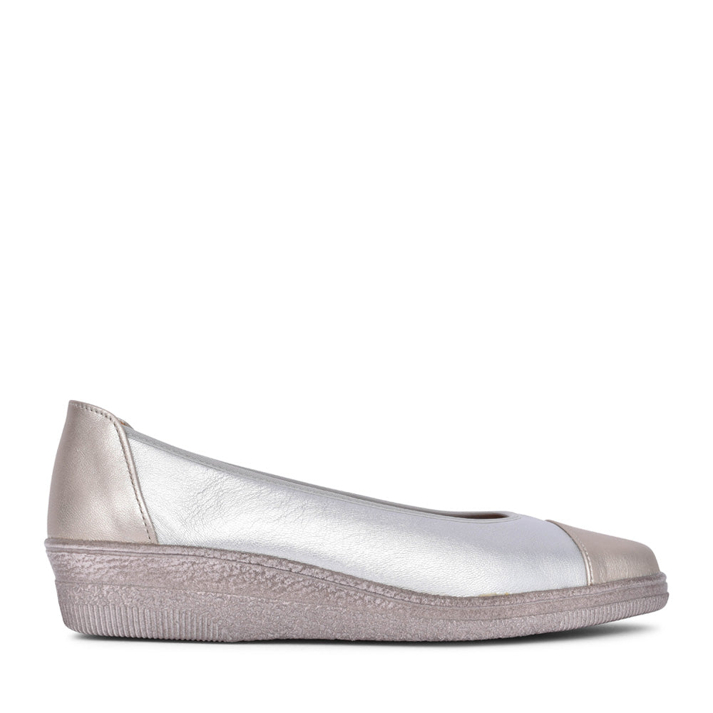 Ladies 66.042 Petunia Slip-on Shoe In Silver