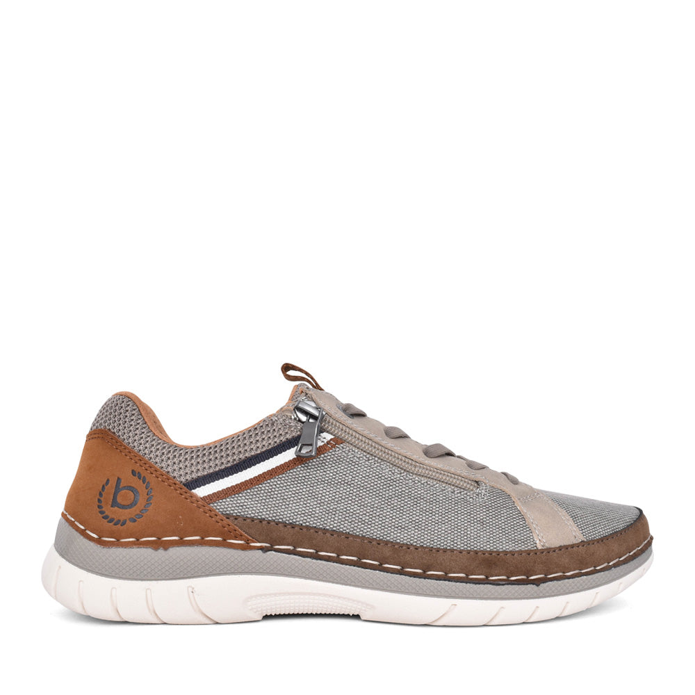 Mens Asq01 Rickson Laced Shoe In Beige