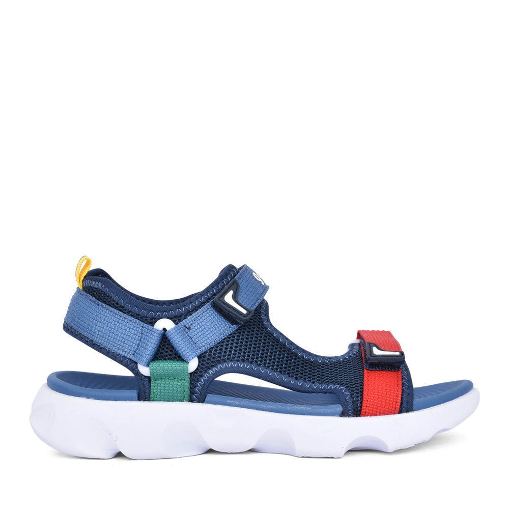 Boys 252870 Velcro Sandal In Navy