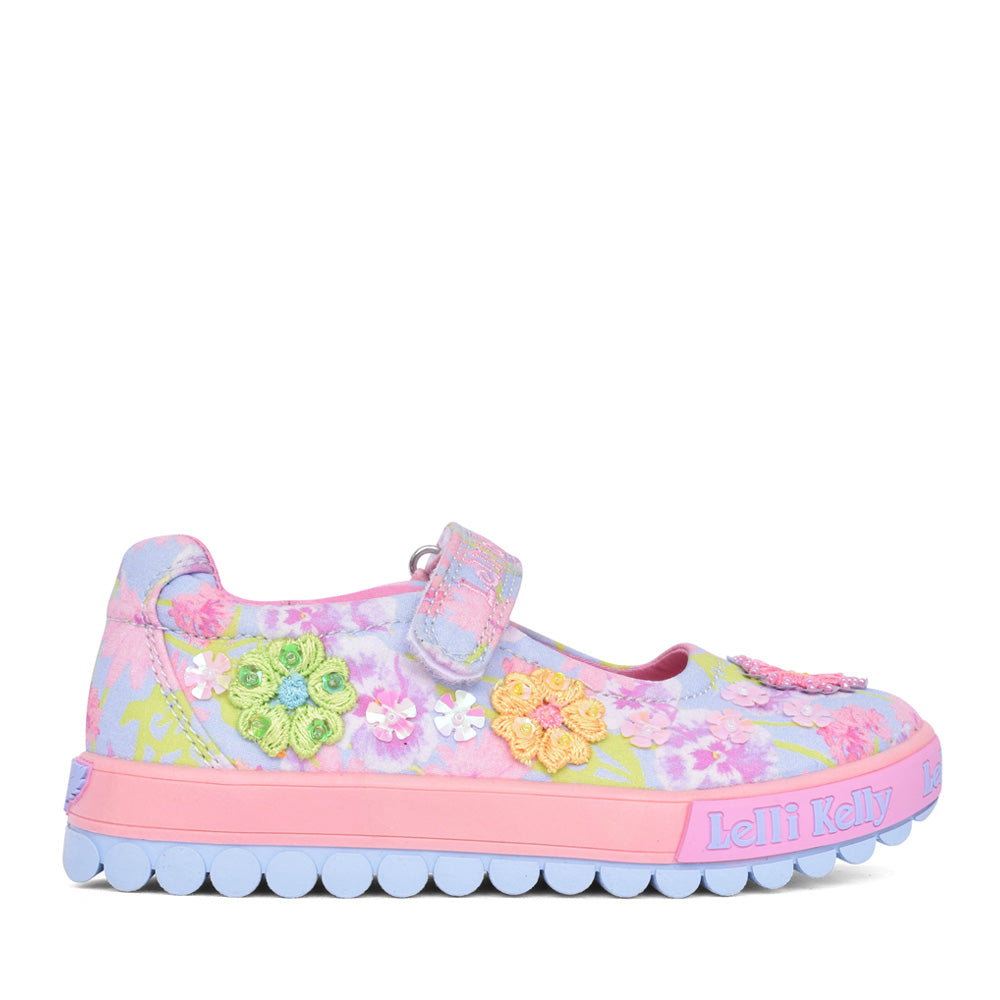 Girls Lk4911 Eloise Mary Jane Shoe In Lilac