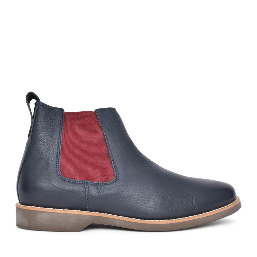 Mens Cardoso Chelsea Boot In Navy