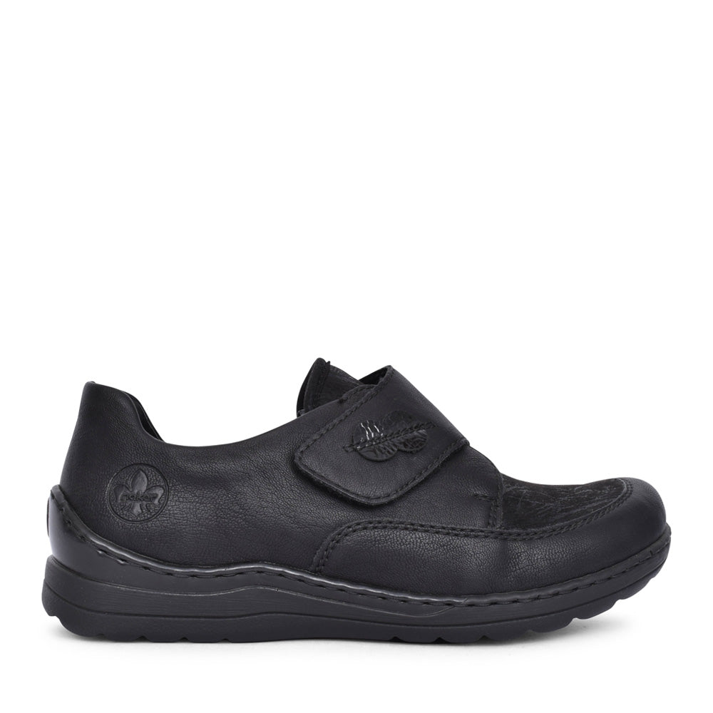 Ladies 48954 Velcro Shoe In Black