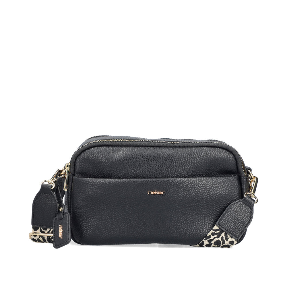 Ladies H1029 Cross Body Bag In Black