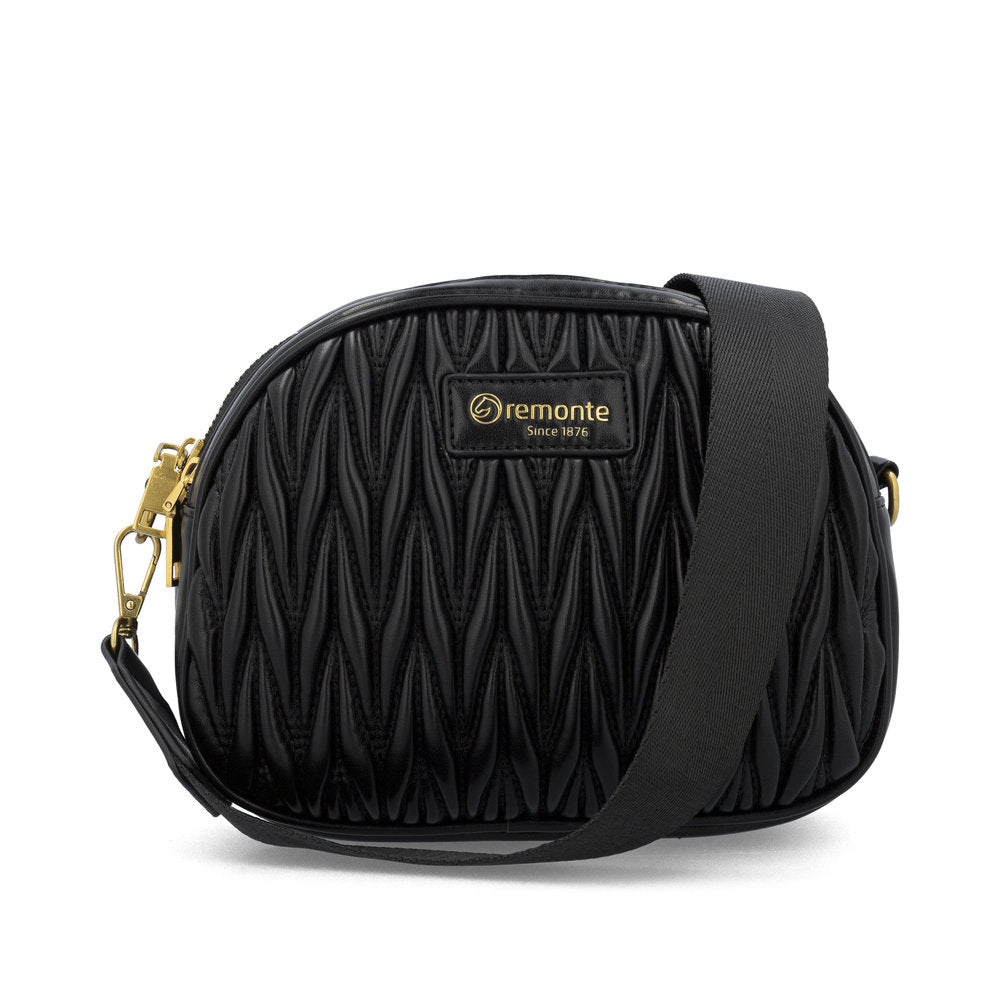 Ladies Q0648 Cross Body Bag In Black