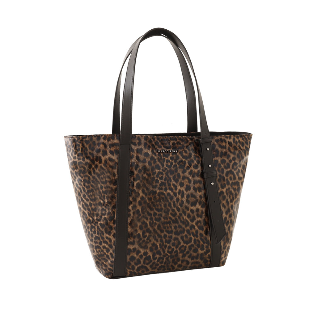 Ladies 2-61028 Handbag In Leopard