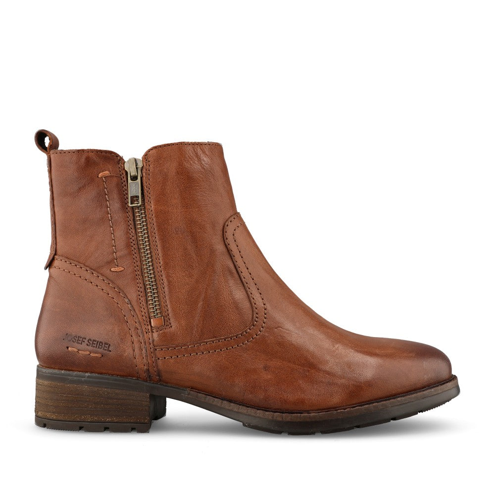 Ladies 75320 Kate 20 Ankle Boot In Cognac