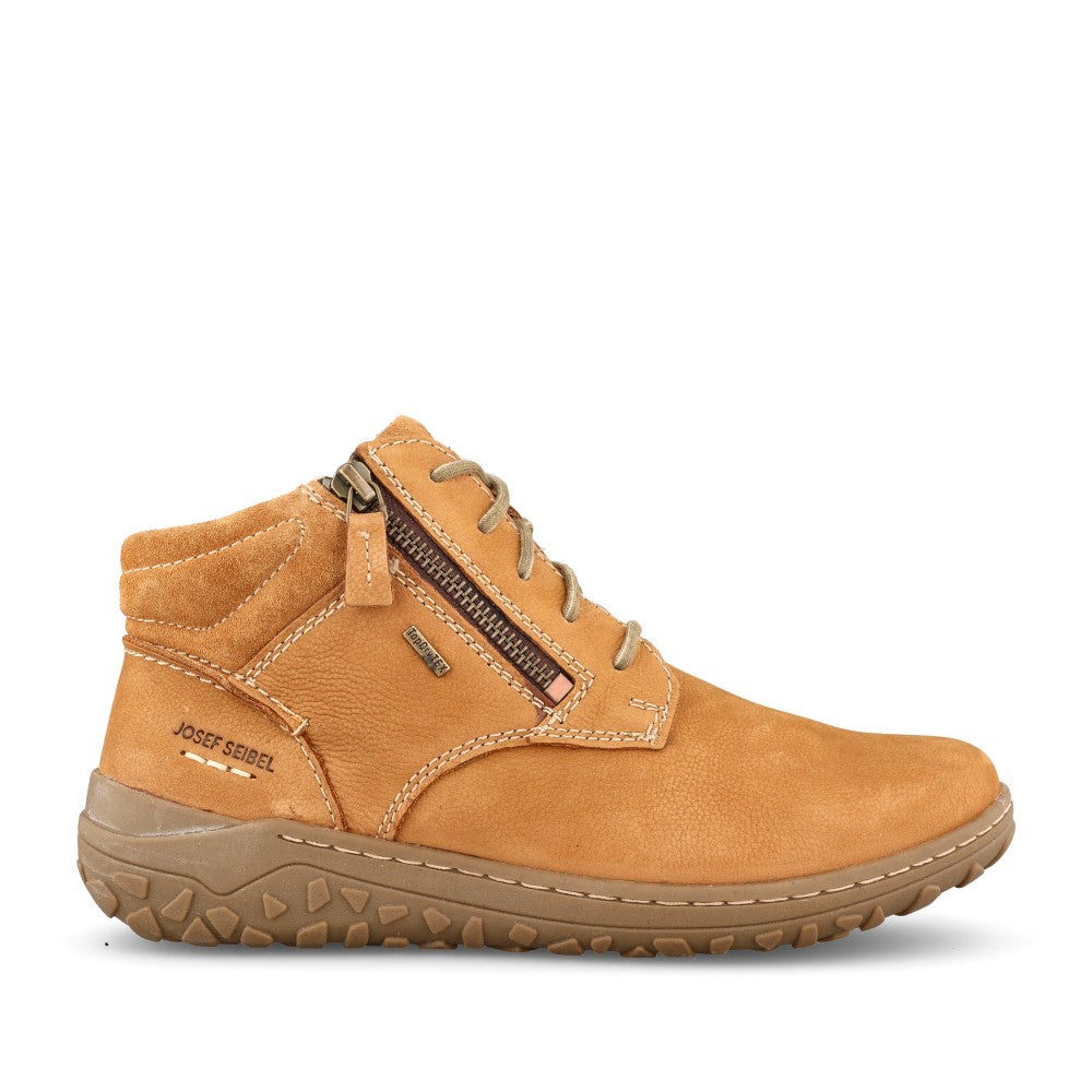 Ladies 90544 Ruby 54 Waterproof Laced Ankle Boot In Camel