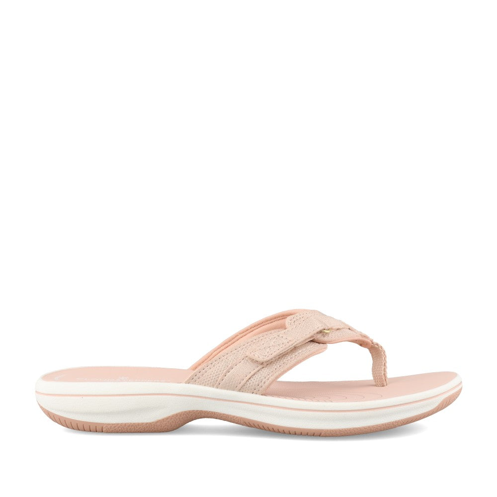 Ladies Brinkley Sea D-fit Toe Post Sandal In Rose