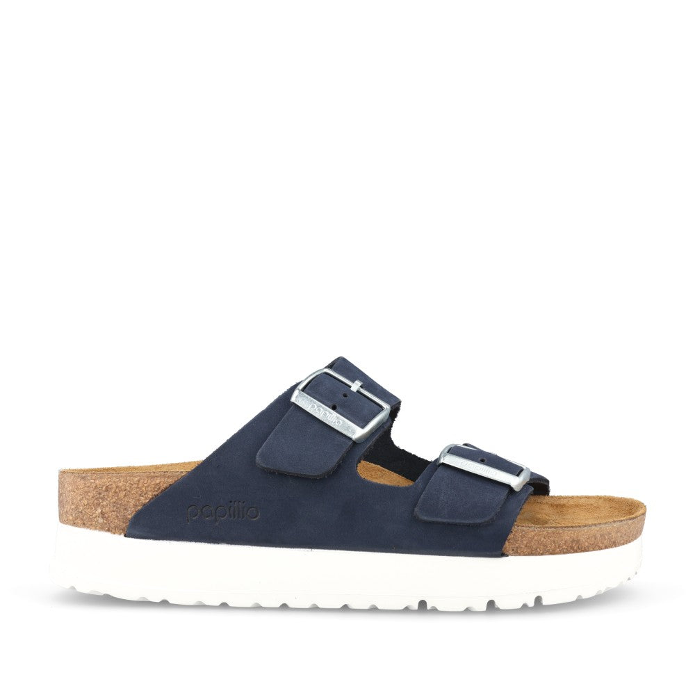 Ladies 1031404 Arizona Platform Mule In Navy